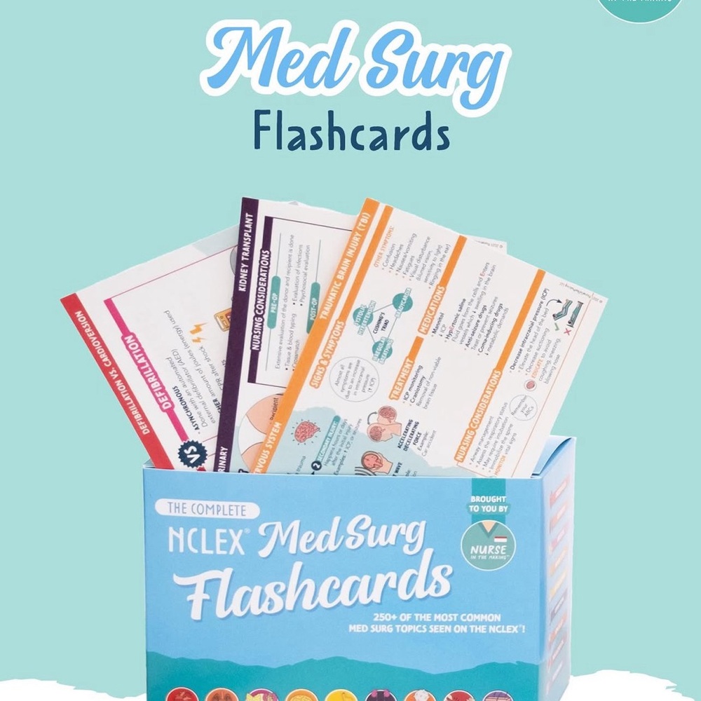 NCLEX Med Surg Flashcards